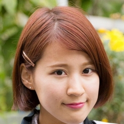 日本街拍代表人群 原宿街头短发少女