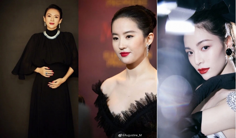 看女明星有没有气质？梳个大光明盘发就知道