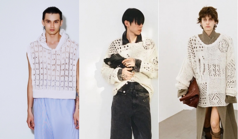 无处不在的「钩针镂空」单品 Stüssy、ALD、Kith 扎堆内卷